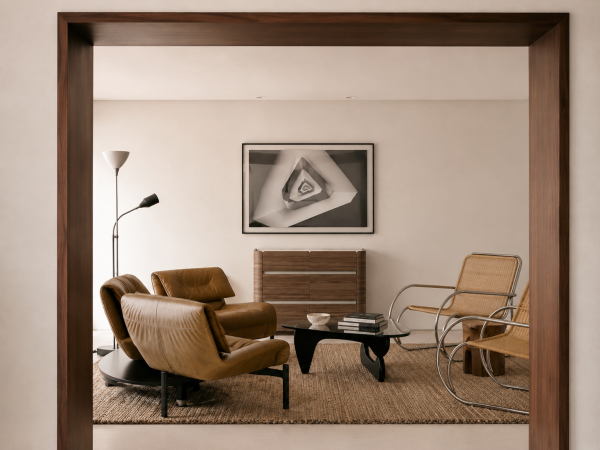 Комод 6 БОНИ орех/travertine cream
